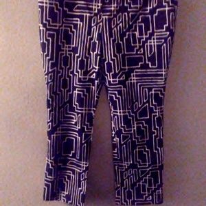 Womans size 14 graphic print pants Worthington
